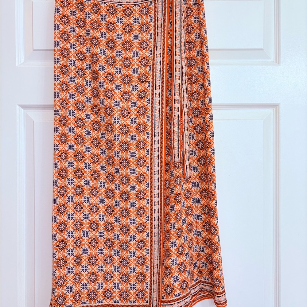 Max Studio Faux Wrap Skirt